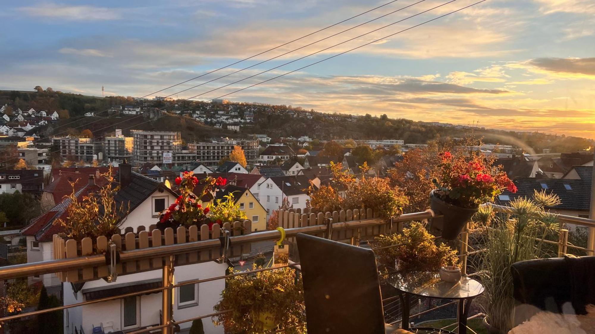 T&T Panorama Apartment Blaustein Bagian luar foto